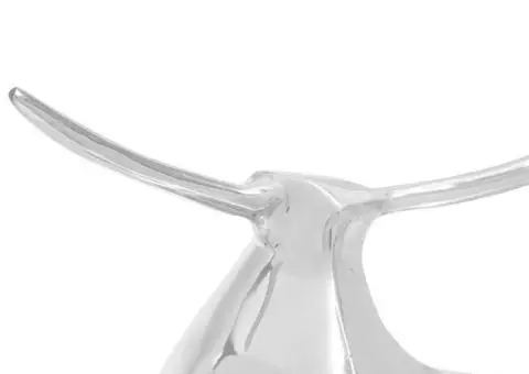 Sculptură taur, argintiu, 37x44x17 cm, aluminiu - 4/5