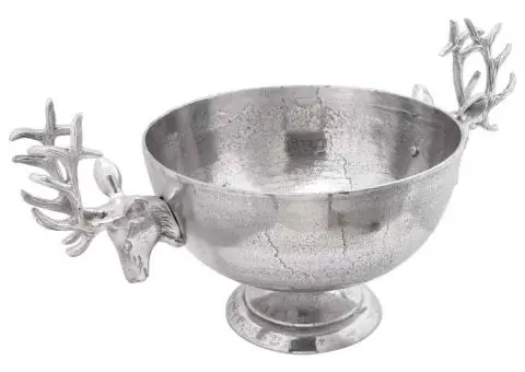 Cupă, argintiu, 62x35x33 cm, aluminiu - 1/5