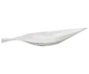 vidaXL Coș de fructe, argintiu, 60x15x8 cm, aluminiu