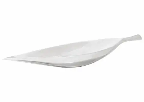 Coș de fructe, argintiu, 60x15x8 cm, aluminiu - 2/5