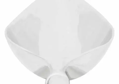 Coș de fructe, argintiu, 60x15x8 cm, aluminiu - 3/5