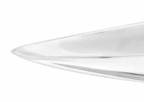 Coș de fructe, argintiu, 53x10x9 cm, aluminiu - 3/5