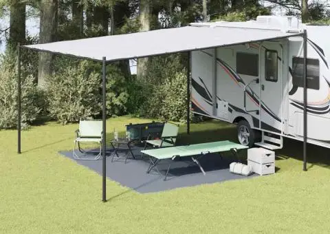 Accesoriu pentru Cort Albastru-Gri Poliester 300 x 400 cm - 1/5