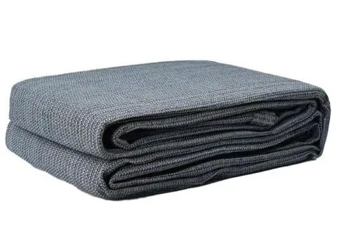 Accesoriu Cort Albastru-gri Polietilenă 400 x 500 cm - 2/5