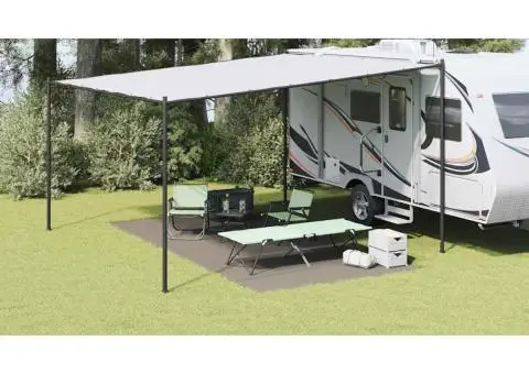 Accesoriu pentru cort Gri deschis Poliester 250 x 500 cm Portabil - 1/5