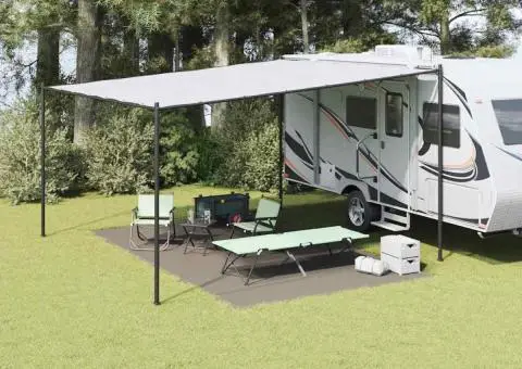 Covor pentru Cort Gri Deschis Pânză 300 x 500 cm - 1/5