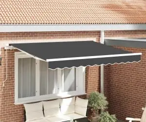 vidaXL Țesătură de înlocuire pentru markiză pentru cadru 3.5x2 m Antracit