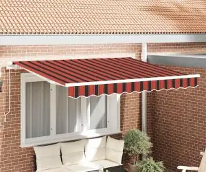vidaXL țesătură de schimb pentru cadru de 3.5x2 m cu dungi colorate
