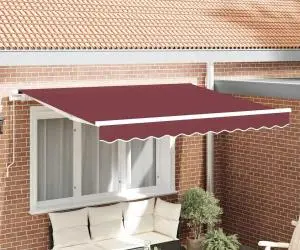 vidaXL Material de Înlocuire pentru Marchiză pentru Cadru 2.5x2 m Bordo