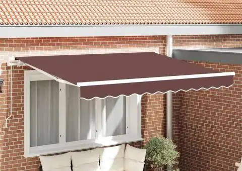 Țesătură marchiză pentru cadru de 2.5x2 m maro - 1/5