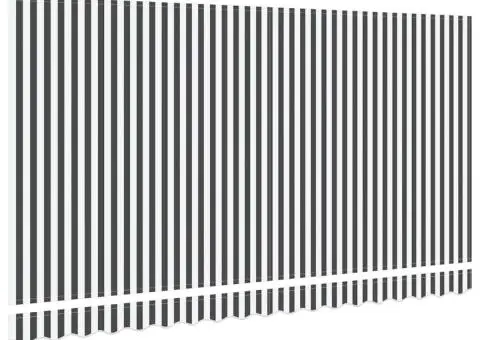 Țesătură de înlocuire pentru marchiză 4x2 m în antracit și alb - 4/5