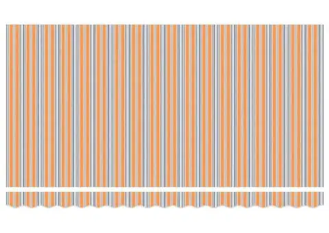 ViaXL Material de înlocuire pentru marchiză 4x2 m cu dungi multicolore - 5/5