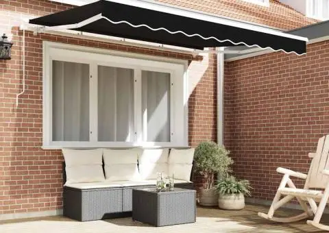 Țesătură de schimb pentru marchiză pentru cadru de 3.5x2 m - Negru - 3/5