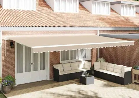 Material de schimb pentru marchiza pentru cadru de 6x3.5 m Bej - 1/5