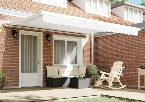 Ceară de înlocuire pentru cadru de 4x3 m Alb - 3/5