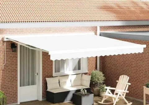 Material pentru marciză pentru cadru de 4x3.5 m Alb - 1/5