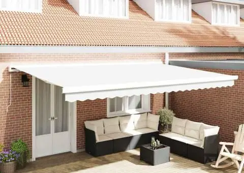 Material pentru Înlocuirea Marchetei pentru Cadru de 5x3.5 m Alb - 1/5