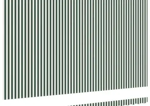 Material de umbră pentru cadru de 5x3 m verde și alb - 4/5