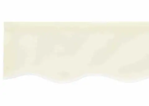 Marchiză Valance pentru cadru de 2,5 m, crem, 2,3 x 0,2 m - 5/5