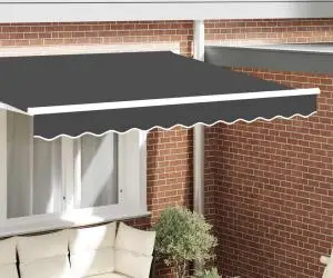 vidaXL Marchiză Valanță pentru Cadru de 2.5 m Antracit 2.3x0.2 m