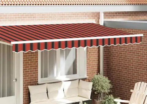 Fală pentru Marchiză pentru Cadru de 4 m, Multicolor, 3.8 x 0.2 m - 1/5