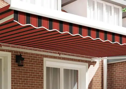 Marchiză cu fundă pentru cadru de 5 m, multicolor - dimensiuni 4.8x0.2 m - 3/5