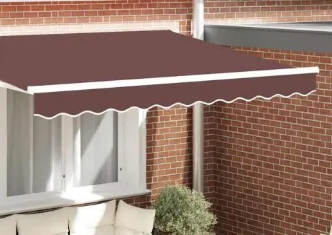 Marchiza Valance pentru cadru de 2.5m, maron, 2.3x0.2m - 1/5