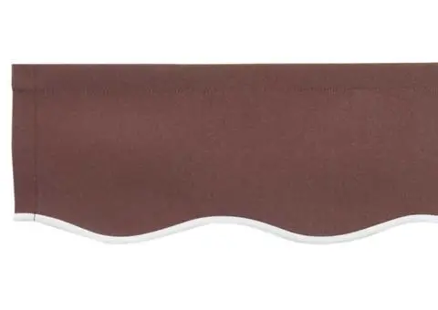 Marchiza Valance pentru cadru de 2.5m, maron, 2.3x0.2m - 5/5