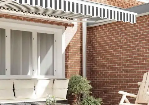 Marchiza cu valanșă, 2.5 m, antracit și alb 2.3x0.2 m - 3/5