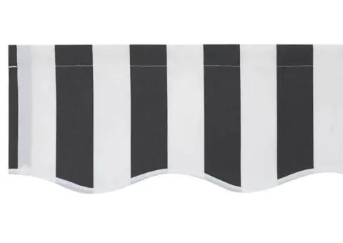 Marchiza cu valanșă, 2.5 m, antracit și alb 2.3x0.2 m - 5/5