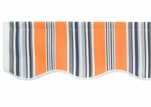 Cortină de umbră pentru cadru de 2.5 m, multicolor 2.3x0.2 m - 5/5