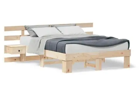 Cadru de pat cu sertar Maro 135 x 190 cm - 4/5