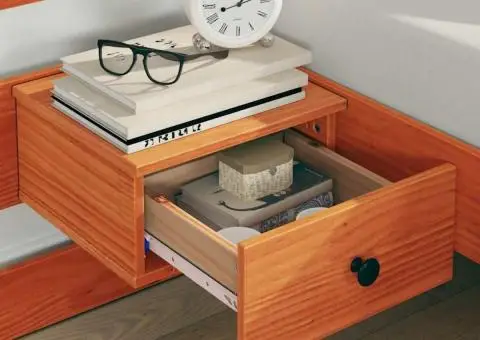 Cadru de pat cu sertar Maro 135 x 190 cm - 5/5