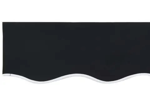 Canopiul pentru cadru de 4 m, Negru, 3.8x0.2 m - 5/5