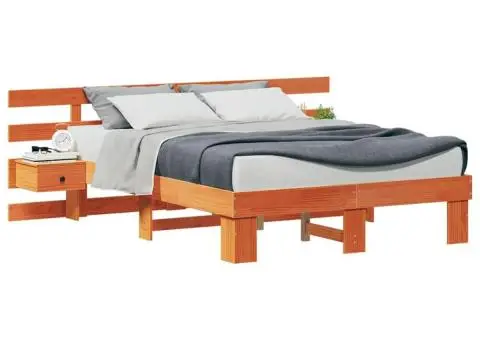 Cadru de pat Maro Standard UK Mic Dublu 4ft Lemn masiv de pin - 3/5