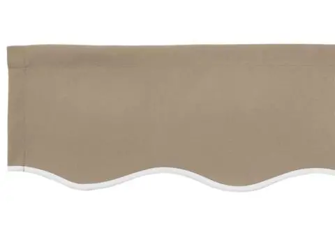 Marchiză Valanță pentru Cadru de 4 m Bej 3.8x0.2 m - 5/5