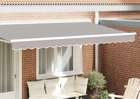 Umbra Falsă pentru Cadru de 4m Gri Deschis 3.8x0.2m - 1/5