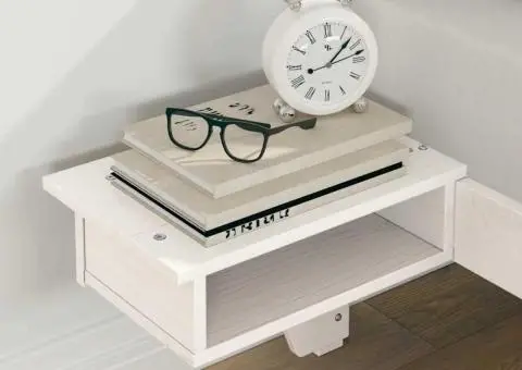 Cadru de pat cu headboard Alb 200 x 200 cm Lemn masiv de pin - 5/5