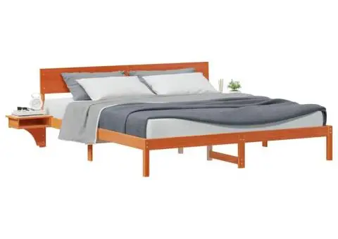 Cadru de pat Maro ceruit 200 x 200 cm Lemn masiv de pin - 3/5