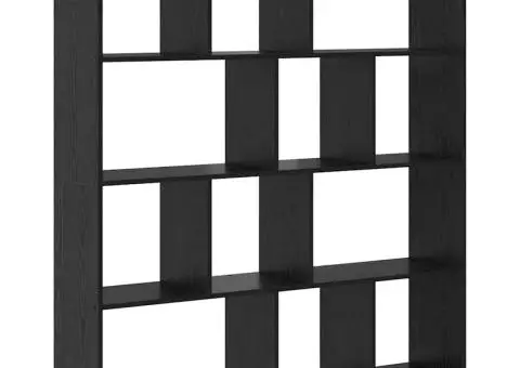 Dulap pentru cărți Stejar negru 132 x 29 x 141.5 cm - 2/5