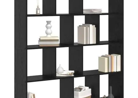 Dulap pentru cărți Stejar negru 132 x 29 x 141.5 cm - 3/5