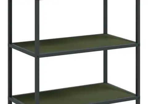 Set de depozitare pentru bucătărie cu raft 2 pcs Verde măsliniu - 5/5