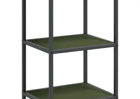 Set de depozitare pentru bucătărie cu raft 2 pcs Verde măsliniu - 5/5