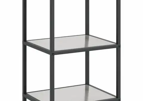 Set de depozitare pentru bucătărie cu raft cu depozitare Ajustabil 2 pcs Argintiu - 5/5