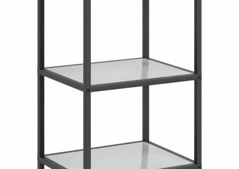 Set de depozitare pentru bucătărie cu raft cu depozitare cu ușă Ajustabil 2 pcs Argintiu - 5/5