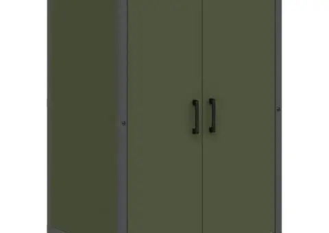 Set de depozitare pentru bucătărie cu raft Altele 3 pcs Verde măsliniu - 5/5