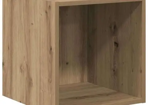 Set comodă TV 4 pcs stejar artizanal 37 x 37 x 142.5 cm - 5/5