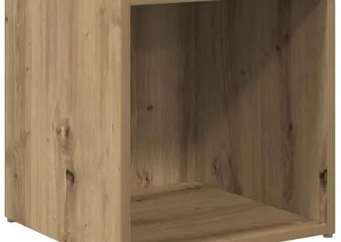 Set dulap TV cu raft cu depozitare 6 pcs Stejar Artizanal Lemn compozit - 5/5