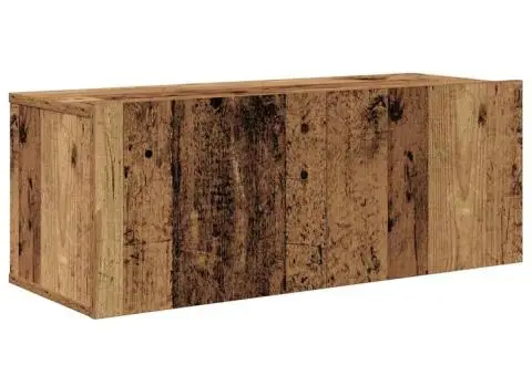 Set comodă TV 8 pcs Lemn vechi 80 x 30 x 30 cm Lemn compozit - 5/5