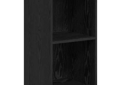 Set comodă TV cu depozitare 4 pcs Stejar negru Lemn compozit - 5/5